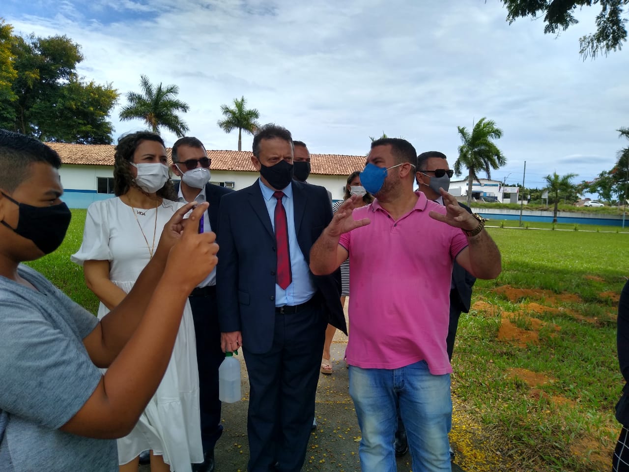 Eunápolis - Representantes do Ministério Público do Trabalho são recebidos pela prefeita Cordélia em visita ao CCZ 24