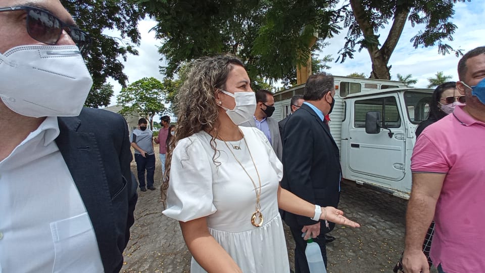 Eunápolis - Representantes do Ministério Público do Trabalho são recebidos pela prefeita Cordélia em visita ao CCZ 20