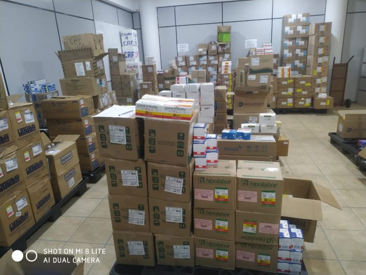 Eunápolis recebe medicamentos para a rede municipal de Saúde 12