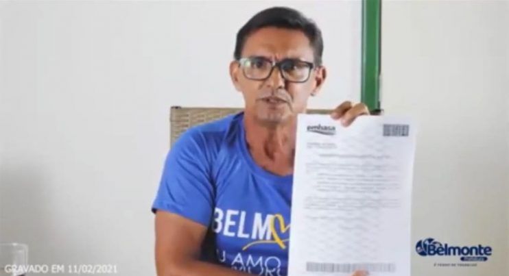 Belmonte: Prefeito Bebeto fala dos seus primeiros dias e mostra conta de quase R$ 2,7 Milhões herdada de gestões anteriores. 4