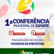 1ª Conferência Municipal de Esporte de Porto Seguro acontecerá nesta segunda (01/03) 29
