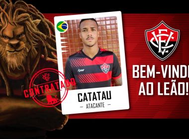 Vitória oficializa a contratação do atacante Ygor Catatau 8