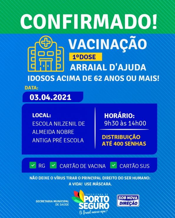 Terra Mãe do Brasil Vacinada - 62 anos ou mais- 4