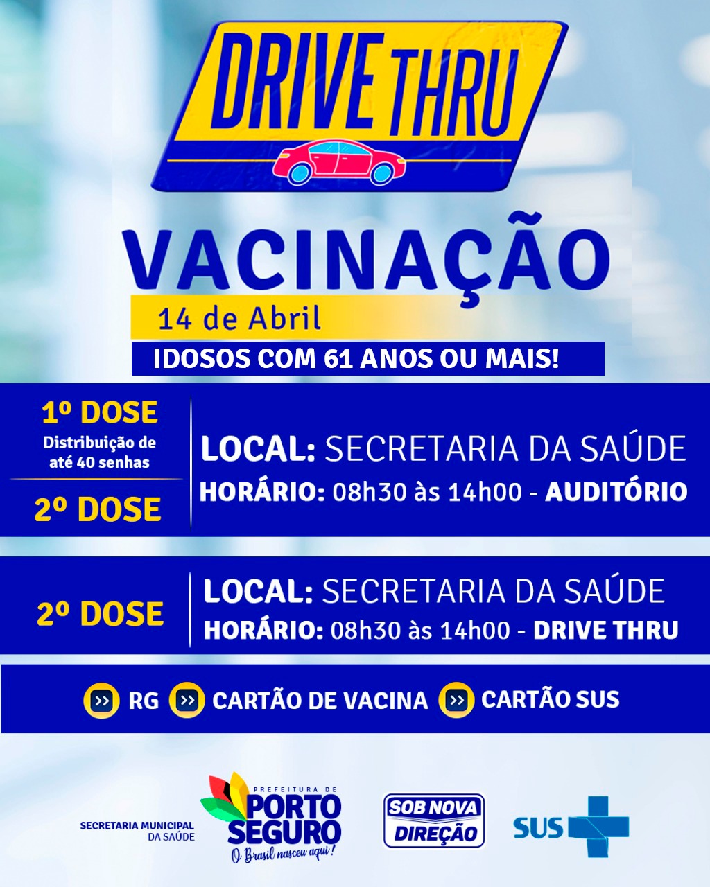 Terra Mãe do Brasil Vacinada: Idosos com 61 anos ou mais 5