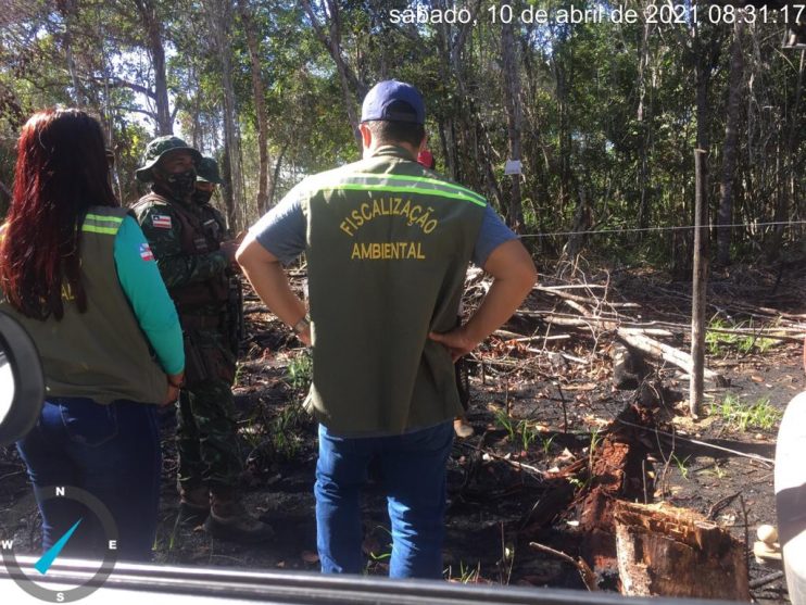 Secretaria de Meio Ambiente coíbe desmatamento, invasões e construções irregulares 5