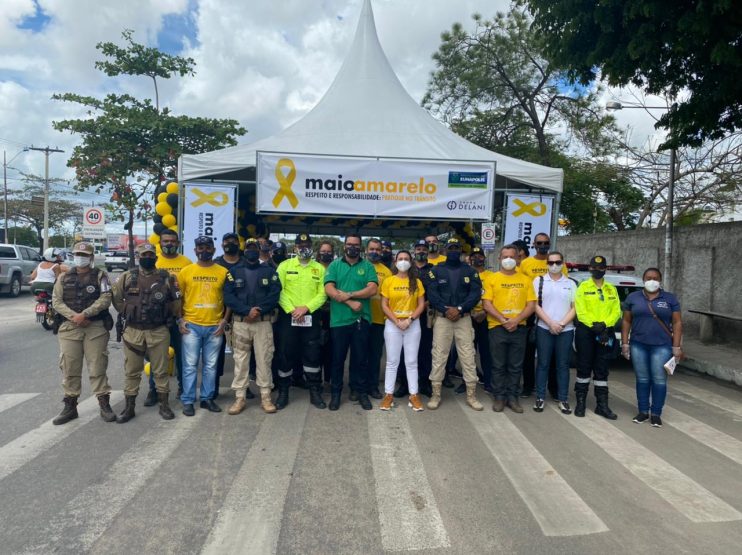 Prefeitura de Eunápolis inicia campanha Maio Amarelo por um trânsito mais seguro 7