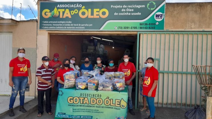 CEF e Pátria Voluntária doam 577 quilos de alimentos 6