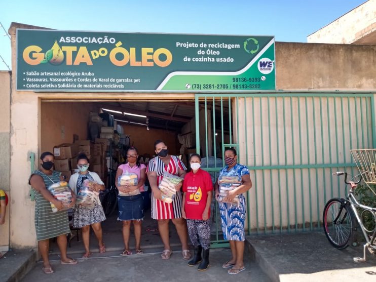 CEF e Pátria Voluntária doam 577 quilos de alimentos 7