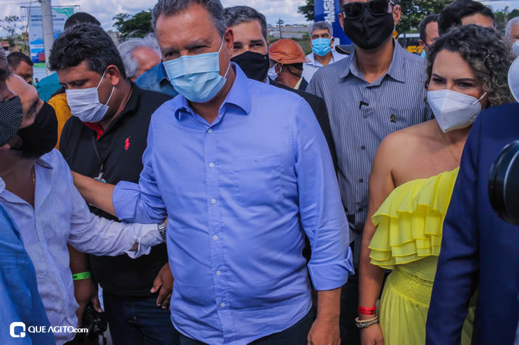 Eunápolis: Prefeita Cordélia Torres recepciona governador da Bahia em inauguração da Policlínica Regional 8