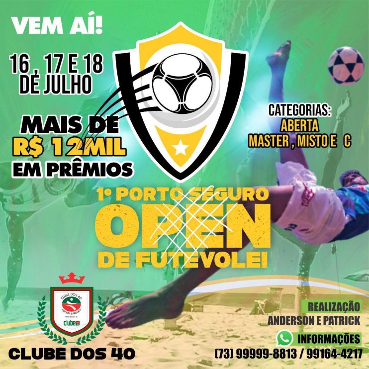 Vem aí o 1º Porto Seguro Open de Futevôlei 6