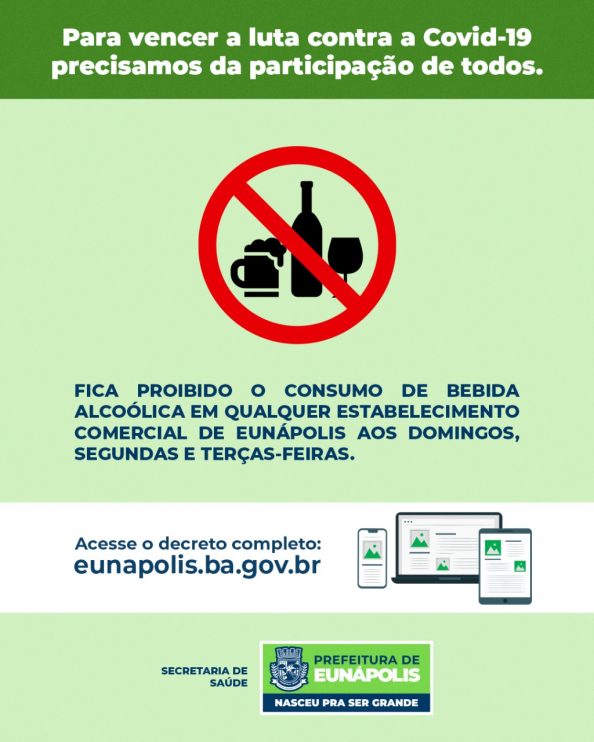 Prefeitura de Eunápolis publica decreto municipal com novas medidas restritivas 7