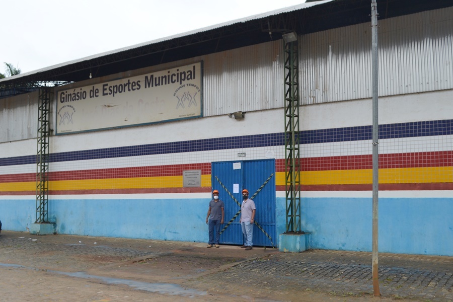 Ginásio de Guaratinga é interditado por corrosão na estrutura metálica 5