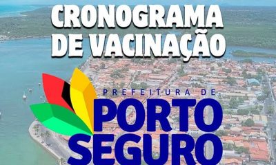 Cronograma de Vacinação contra a Covid-19 em Porto Seguro; 06 de julho 88