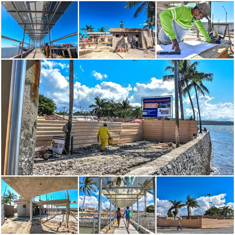 Obras de requalificação do Píer Municipal seguem em andamento 6