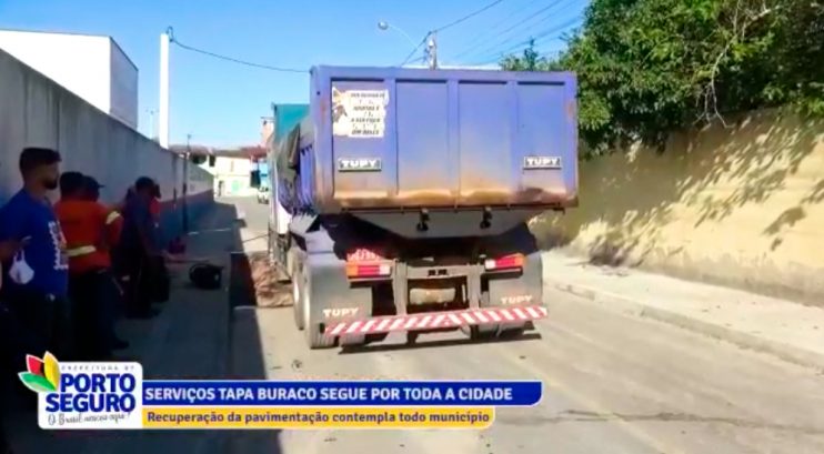 [Prefeitura em Ação] Operação tapa-buracos em Porto Seguro melhora mobilidade e leva segurança para motoristas 10