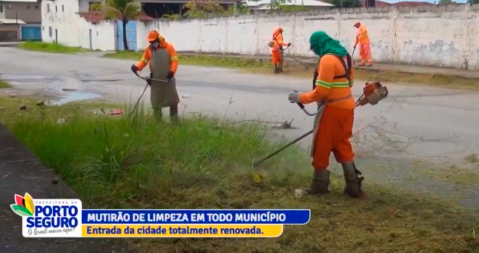 LIMPEZA PÚBLICA É PRIORIDADE DA ATUAL GESTÃO DE PORTO SEGURO 11