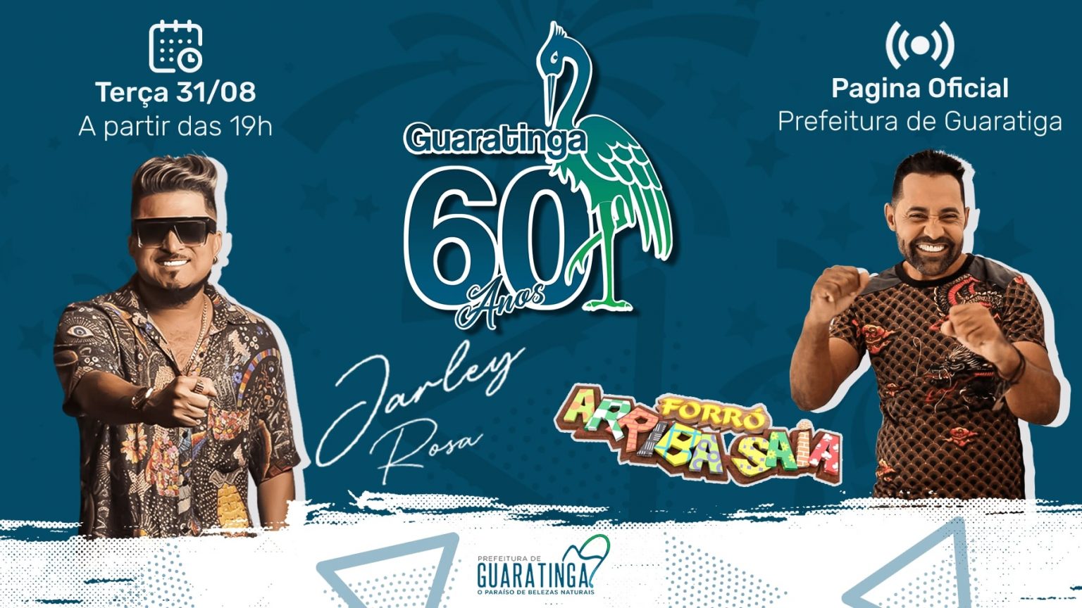 60 ANOS ANIVERSÁRIO DE GUARATINGA TERÁ INAUGURAÇÕES, LIVE MUSICAL E FEIRA DE GASTRONOMIA E ARTESANATO 60 ANOS ANIVERSÁRIO DE GUARATINGA TERÁ INAUGURAÇÕES, LIVE MUSICAL E FEIRA DE GASTRONOMIA E ARTESANATO 4