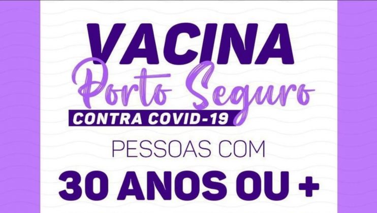 Porto Seguro: Cronograma de Vacinação contra a Covid-19 (de 12 a 13 de agosto) 5