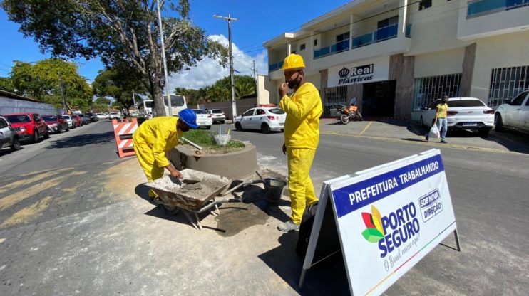 Porto Seguro: A Secretaria de Infraestrutura e Obras continua a todo vapor 12