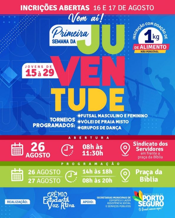 Vem aí a Semana da Juventude de Porto Seguro! 6