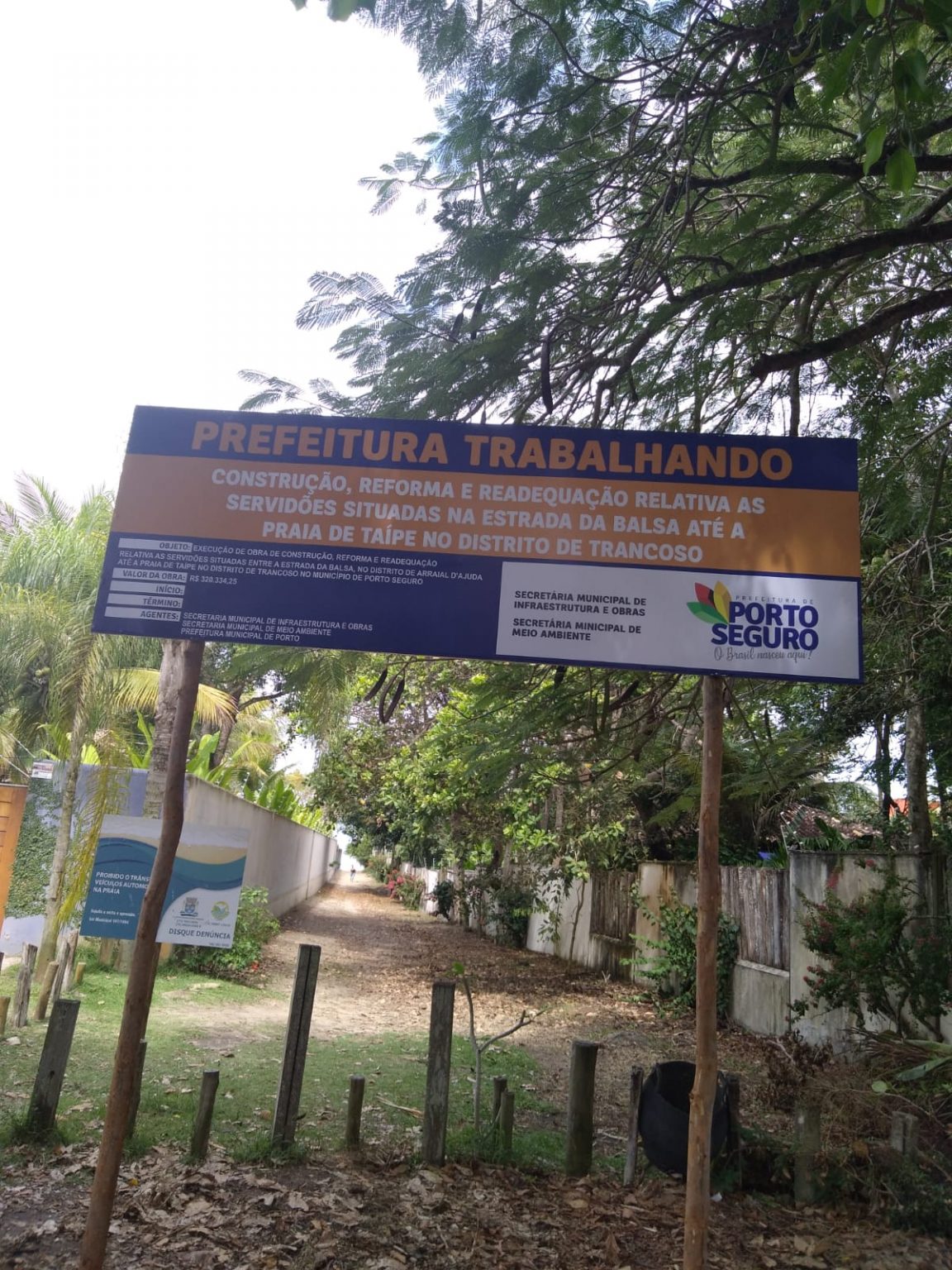 Prefeitura realiza projeto de readequação das servidões do Litoral Sul Prefeitura realiza projeto de readequação das servidões do Litoral Sul 11