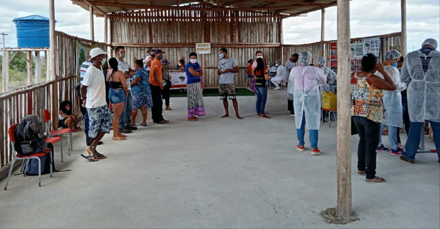 Ação leva serviços de saúde e assistenciais para comunidade do Assentamento 25 de Julho 9