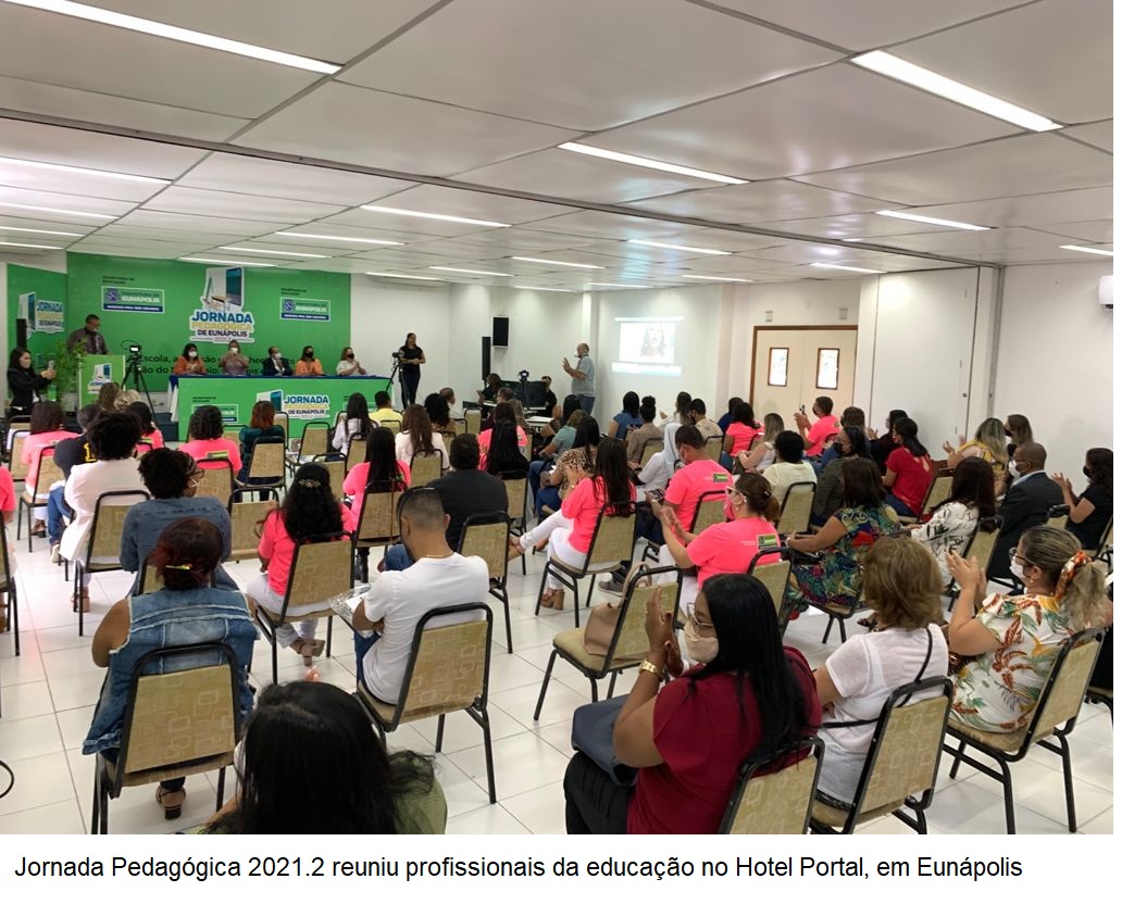 Abertura da Jornada Pedagógica reúne profissionais da educação da rede municipal de Eunápolis 26