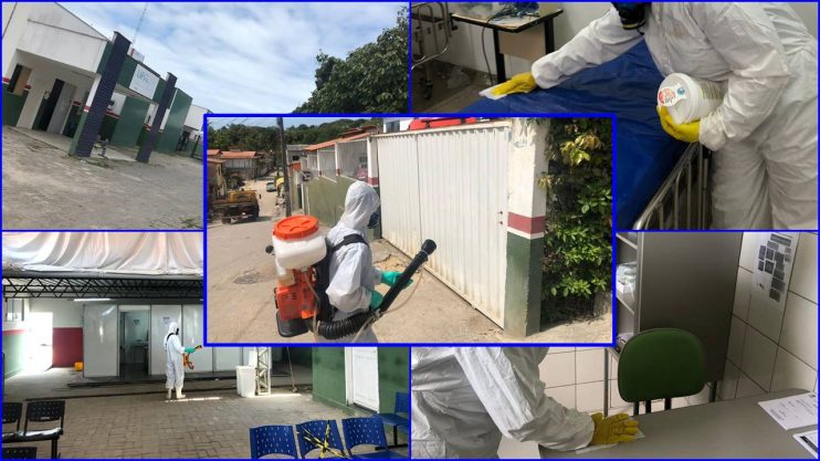 Porto Seguro: Unidades de Saúde passam por descontaminação de ambientes 9
