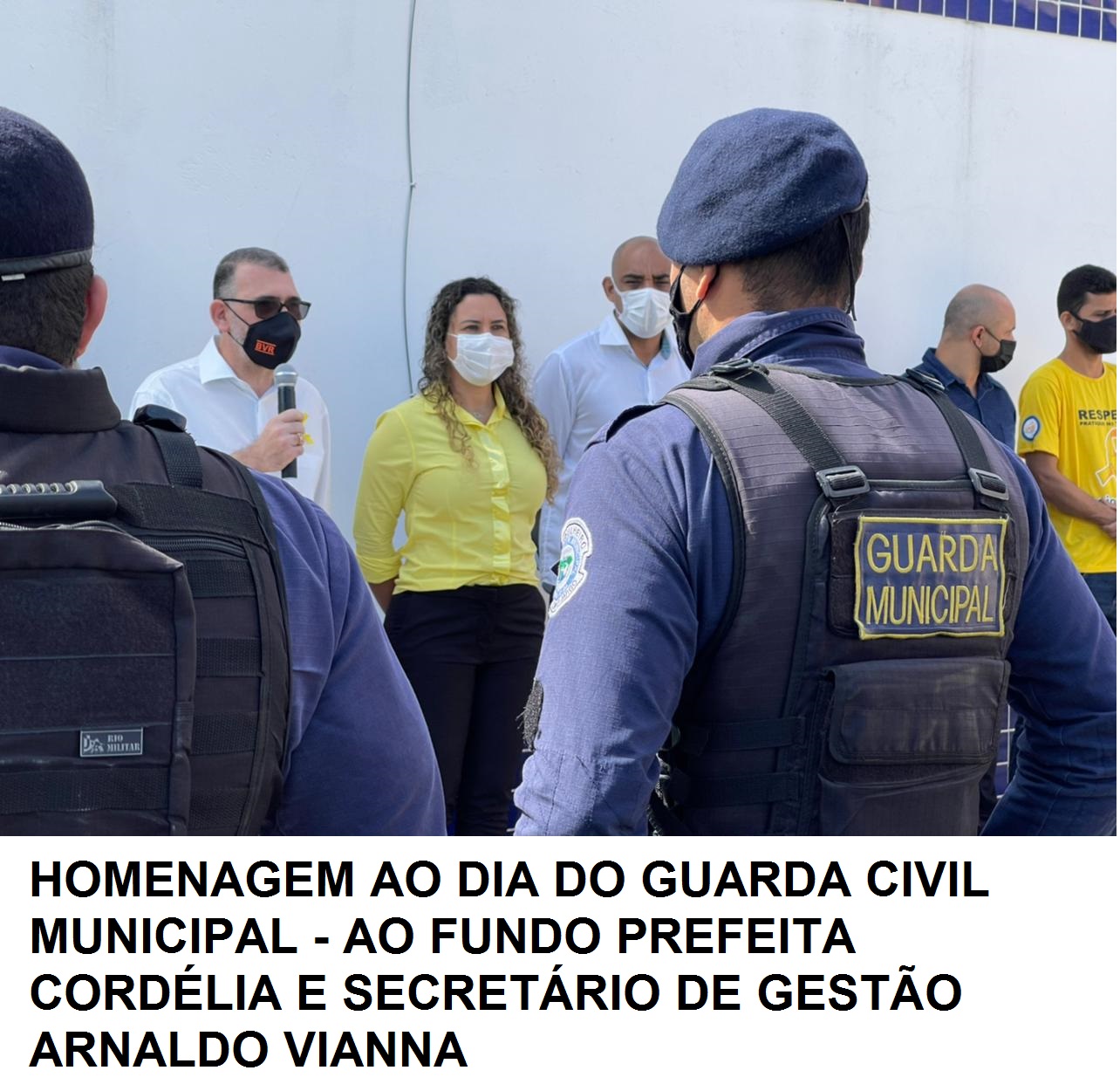 Prefeita Cordélia Torres participa de homenagem ao Dia do Guarda Civil Municipal 6