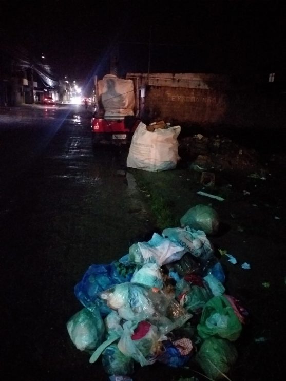 Eunápolis: moradores reclamam que sacolas estão sendo abertas e lixo espalhado pelas ruas 9