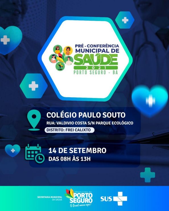 PRÉ-CONFERÊNCIA MUNICIPAL DE SAÚDE DE PORTO SEGURO 2021 4