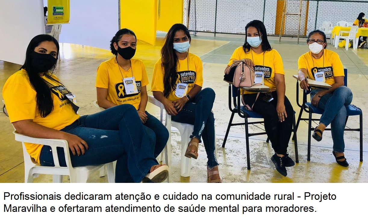 Equipe da Saúde Mental avalia como sucesso o Projeto Setembro Amarelo na zona rural de Eunápolis 5