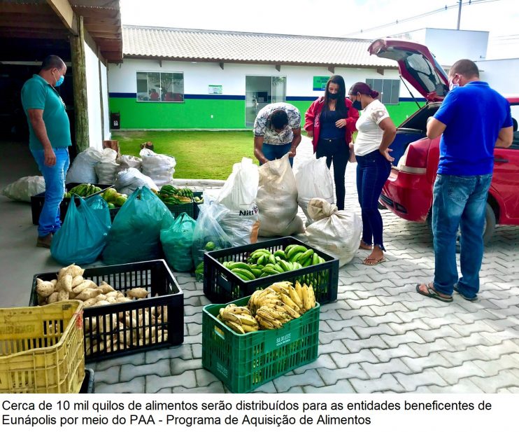 Secretaria de Agricultura inicia distribuição dos alimentos do PAA para entidades de Eunápolis 29