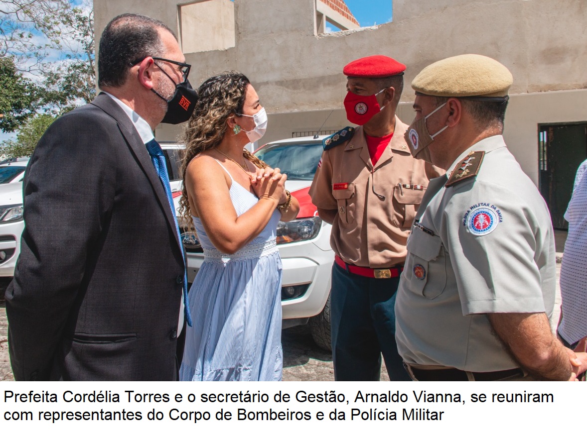 Reunião com prefeita Cordélia Torres define últimos detalhes da implantação do Corpo de Bombeiros em Eunápolis 6