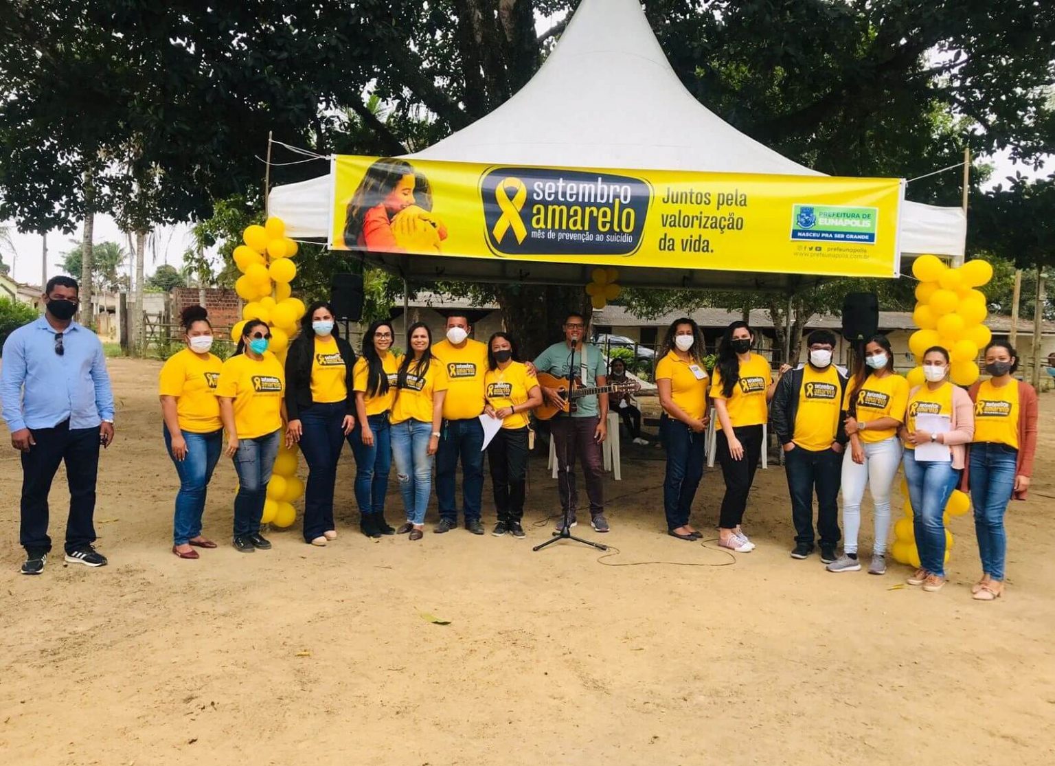 Setembro Amarelo nos Distritos” leva serviços especializados em saúde mental para população da Colônia Setembro Amarelo nos Distritos” leva serviços especializados em saúde mental para população da Colônia 5