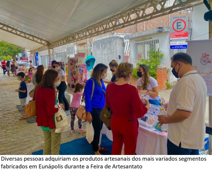 Prefeitura de Eunápolis apoia realização da 3ª edição da Feira de Artesanato 18