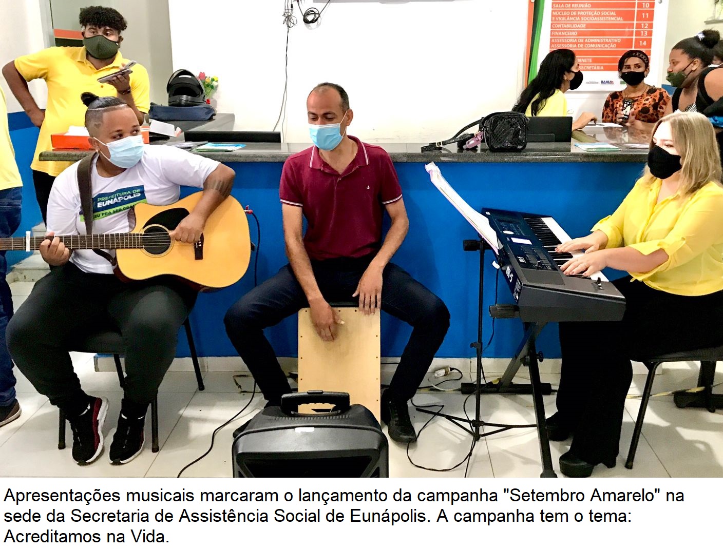 Secretaria de Assistência Social lança “Setembro Amarelo” para usuários dos serviços assistenciais 6