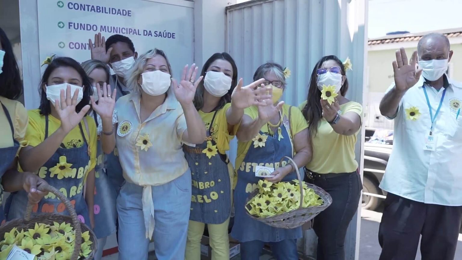 SETEMBRO AMARELO “Você não está só, estamos aqui por você” SETEMBRO AMARELO "Você não está só, estamos aqui por você" 12