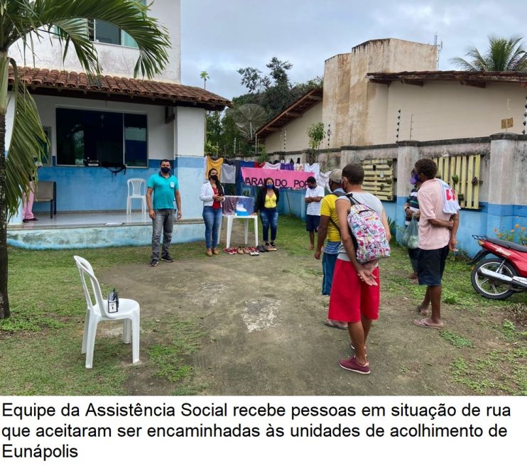 Assistência Social reforça atendimentos a pessoas em situação de rua em Eunápolis 5