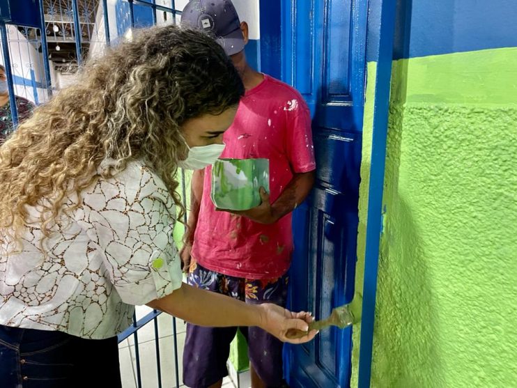 Prefeita Cordélia Torres acompanha requalificação de escolas antes do retorno semipresencial das aulas 4