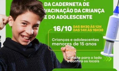 Dia de intensificação da Campanha de Multivacinação para Crianças e Adolescentes acontece neste sábado 66
