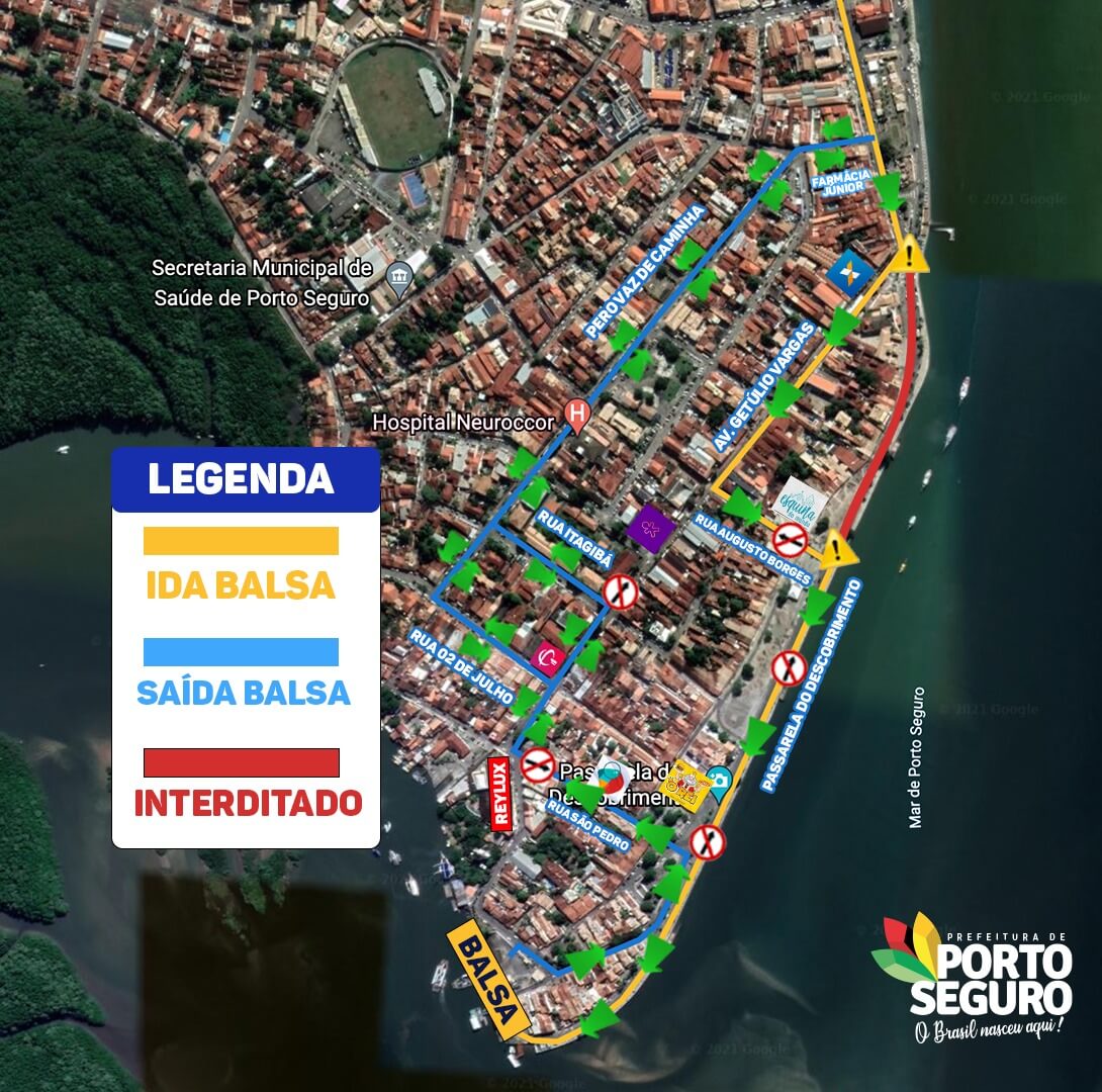 Porto Seguro: Mudanças no tráfego 7