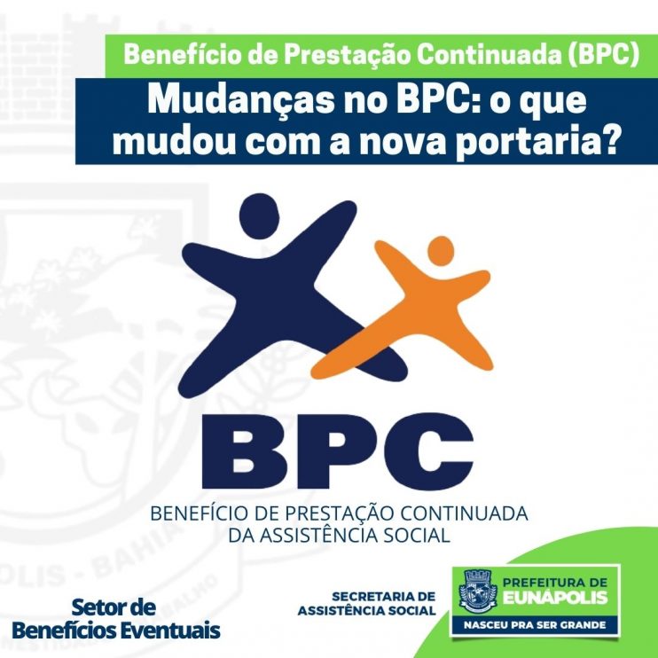 Secretaria de Assistência Social informa flexibilizações para beneficiários do BPC 12