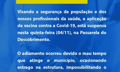 A prefeitura de Porto Seguro informa: 37