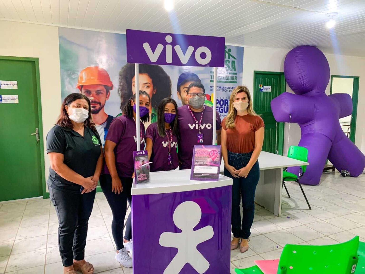 Casa do Trabalhador intermedia mão de obra para rede Vivo Casa do Trabalhador intermedia mão de obra para rede Vivo 9