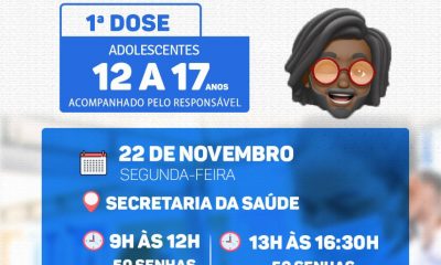 Porto Seguro: Cronograma de Vacinação contra a Covid-19; de 22 de novembro 39