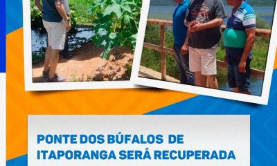 PONTE DOS BÚFALOS DE ITAPORANGA SERÁ RECUPERADA 33