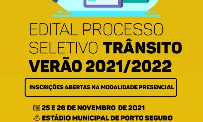 Prefeitura de Porto Seguro divulga Edital de Processo Seletivo Trânsito Verão 2021/2022 54