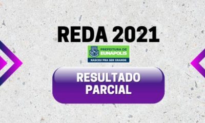 Prefeitura de Eunápolis pública resultado parcial do REDA 2021 16