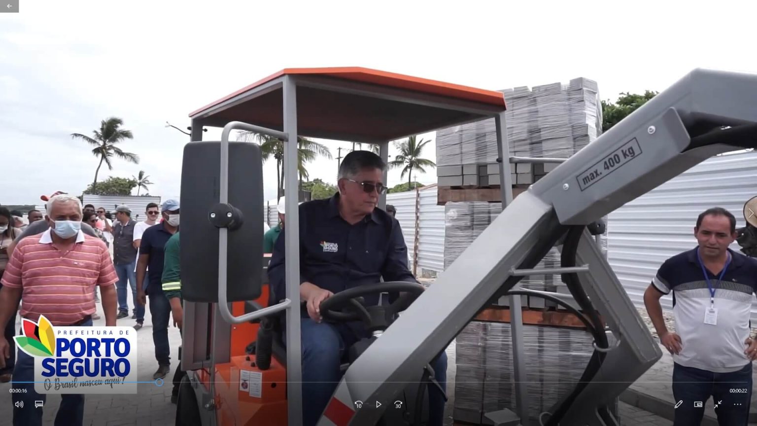 Jânio Natal fiscaliza obras de revitalização da Passarela do Descobrimento Jânio Natal fiscaliza obras de revitalização da Passarela do Descobrimento 4